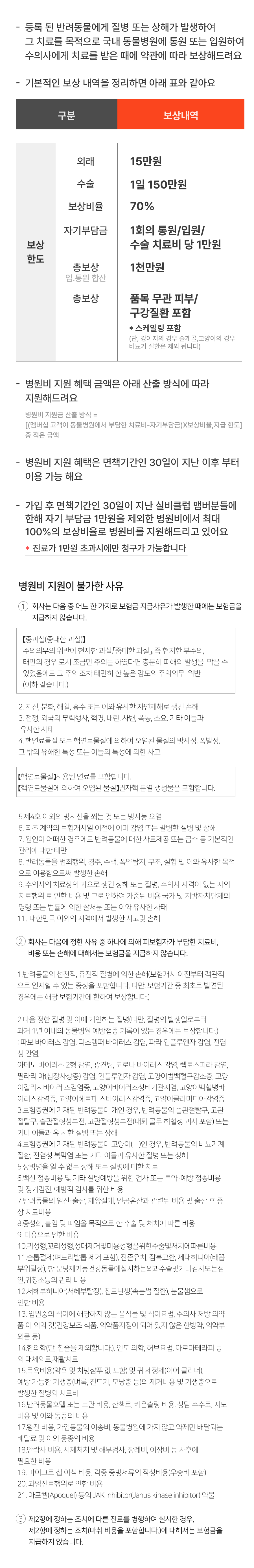 실비클럽레드병원비지원상세